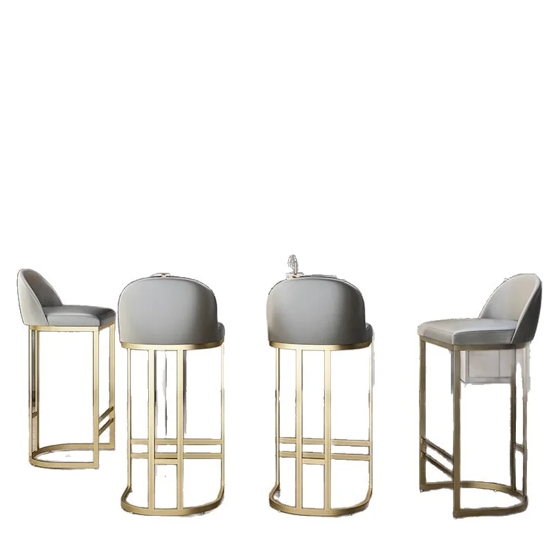 

Bar Chair Optical Shop High Home Backrest Dining Chair Jewelry Shop Front Desk Reception