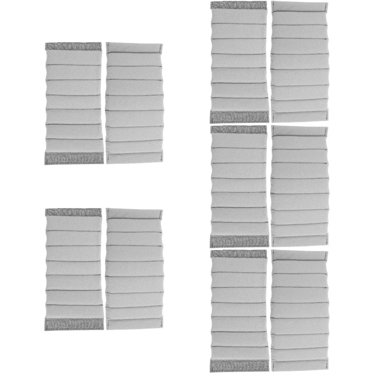 

5PCS CameraBagDivider GreyVelour ShockAbsorbing Lightweight Portable ganiser Dividers Inserts Accessories BackpackCamera