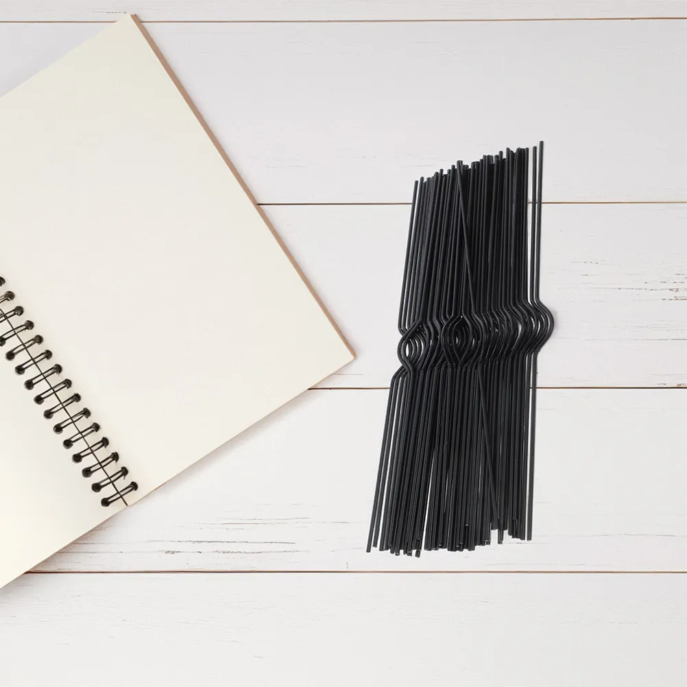 

100Pcs Iron Wire Hooks Small Calendar Hangers Wall Holder for Hanging Calendars Posters Notebooks