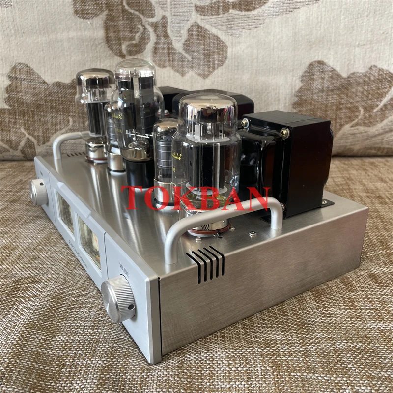 Tokban 15w * 2 KT88 Amplificatore valvolare Kit fai da te Vu Meter ad alta potenza Bluetooth 5.0 HIFI opzionale Amplificatore audio in classe A