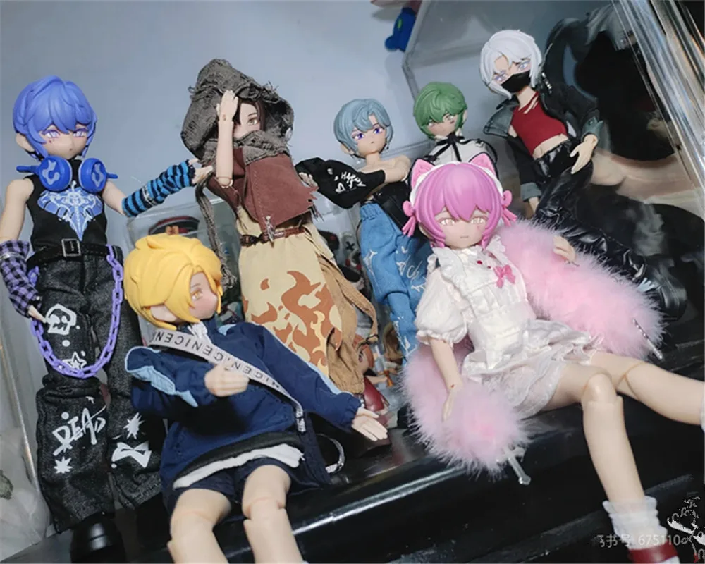 

In Stock Genuine Zack Incident 8 Points Bjd Blind Box Action Figure Figurine Mystery Box BJD Doll Diy Trendy Toy Collect Gift