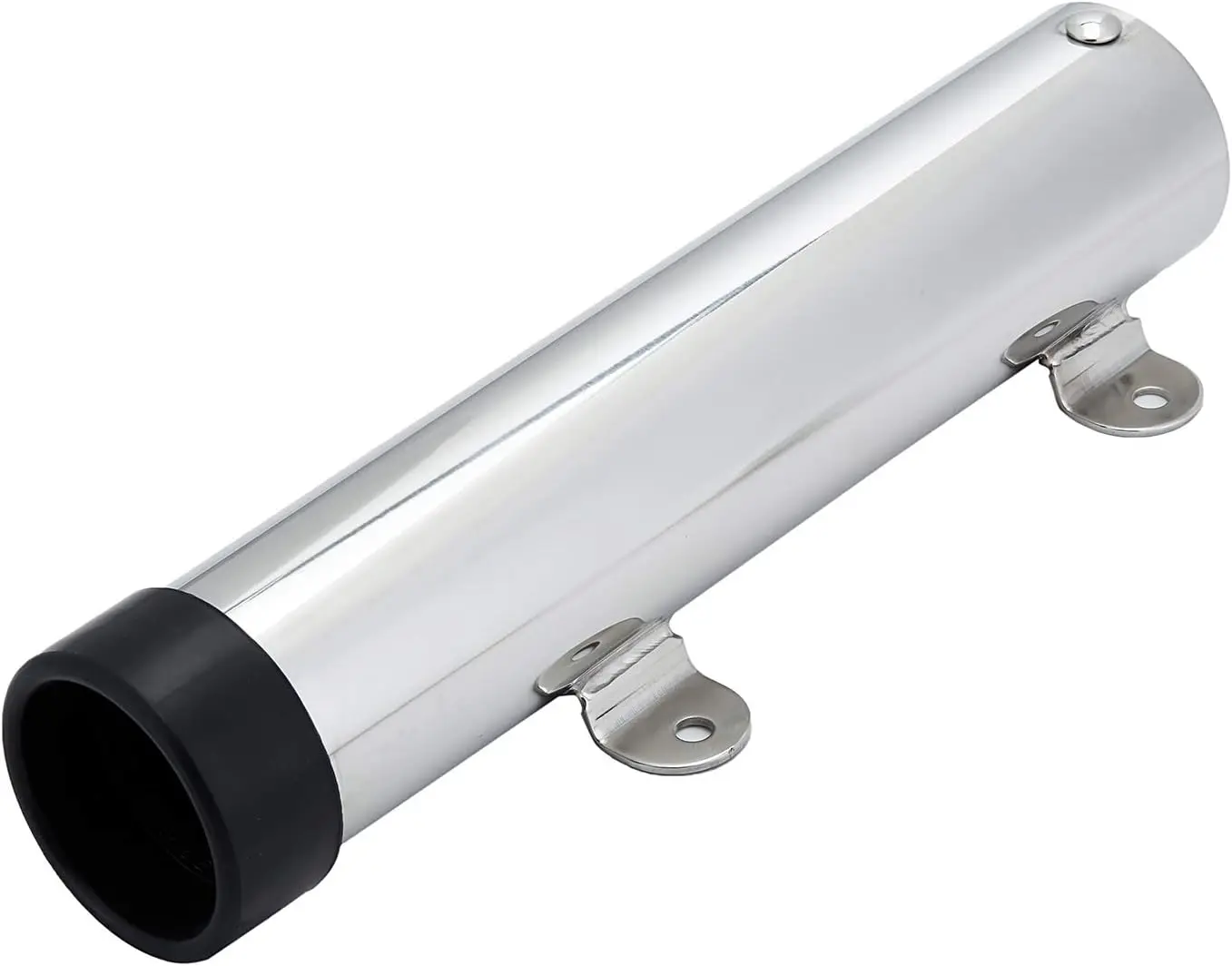 ボート用釣り竿ホルダー、ステンレス製釣り竿ホルダー、溶接ブラケット付きサイド-トランサムマウントロッドホルダー