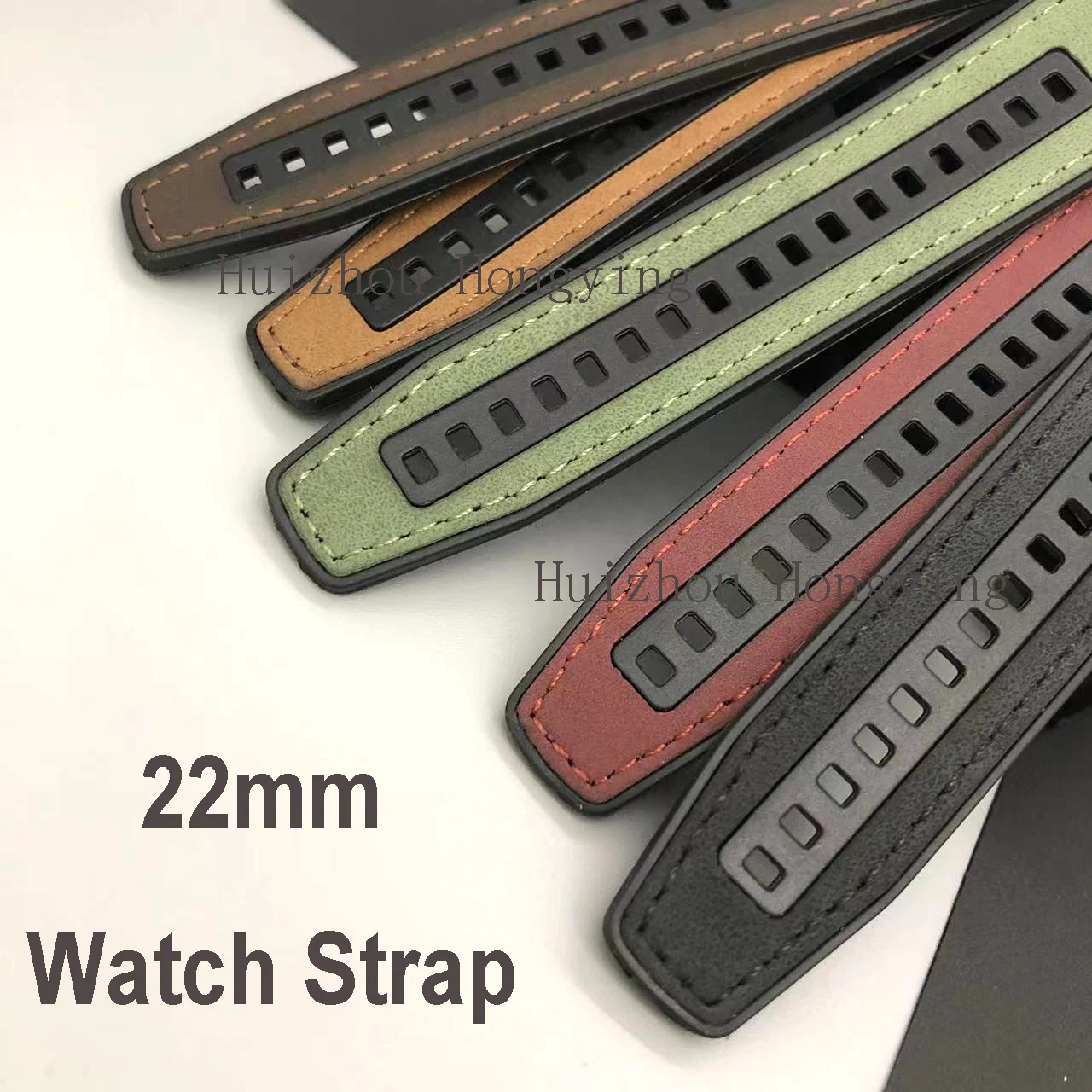 Para Zeblaze Vibe 7 Pro/Btalk correa de reloj pulsera para Zeblaze Beyond 2 Stratos2 22mm correa de cuero PU correa de reloj de repuesto