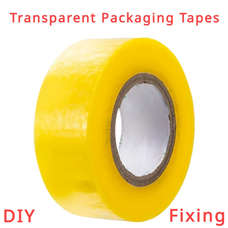 4.5CM 70 Meters High Viscosity Clear Adhesive Tape Box Carton Sealing Packing Tape DIY Mounting Fixing Tape Clear Adhesive Tape