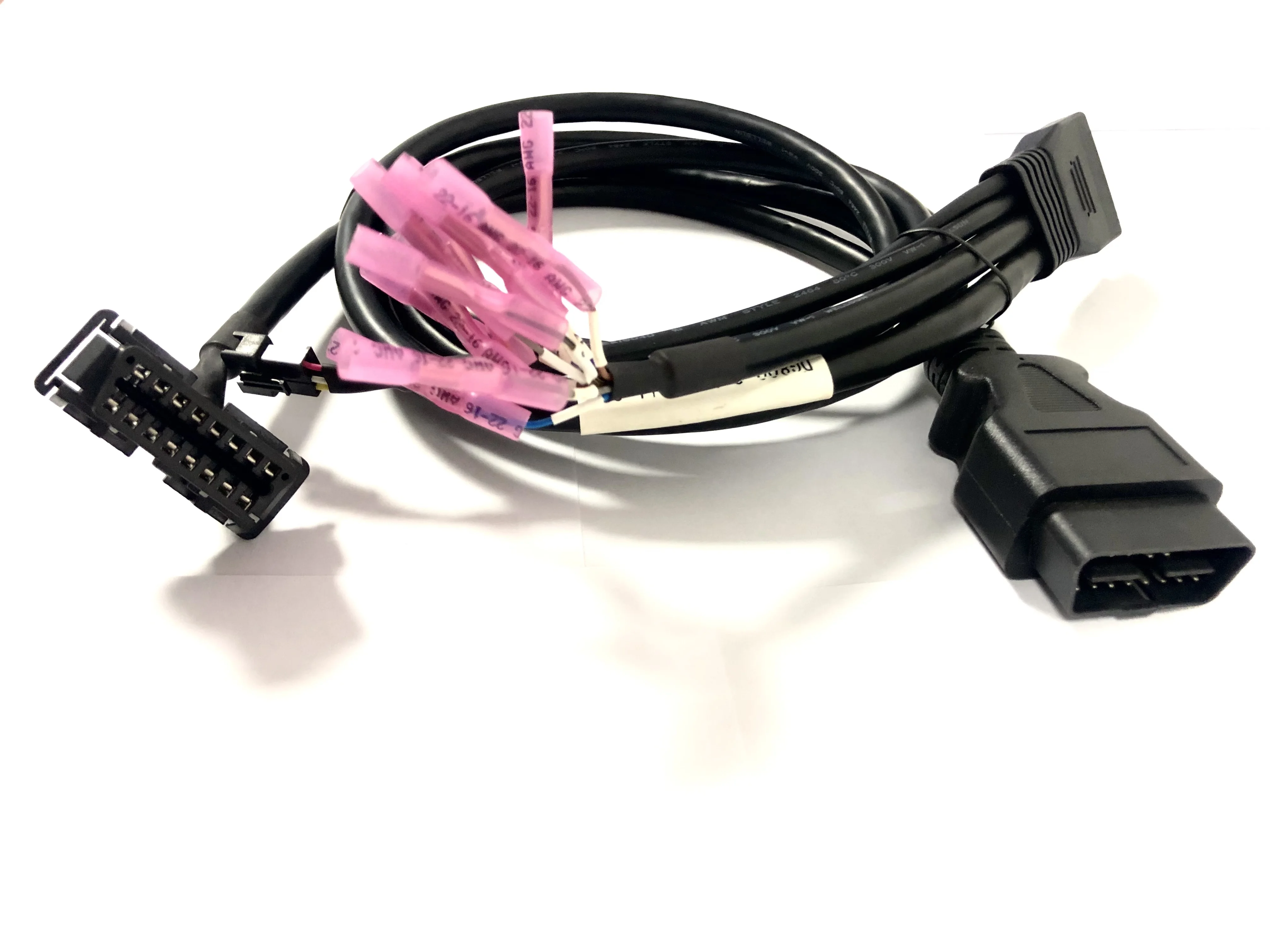 Custom OBD2 Cable Professional Vehicle Diagnosis Multi-Functional Wiring Harness for Automobile Application