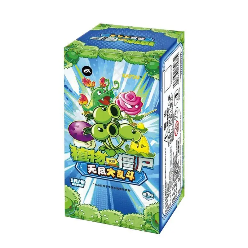 KAYOU Genuine Plants Vs. Zombies Card Time and Space Adventure GP