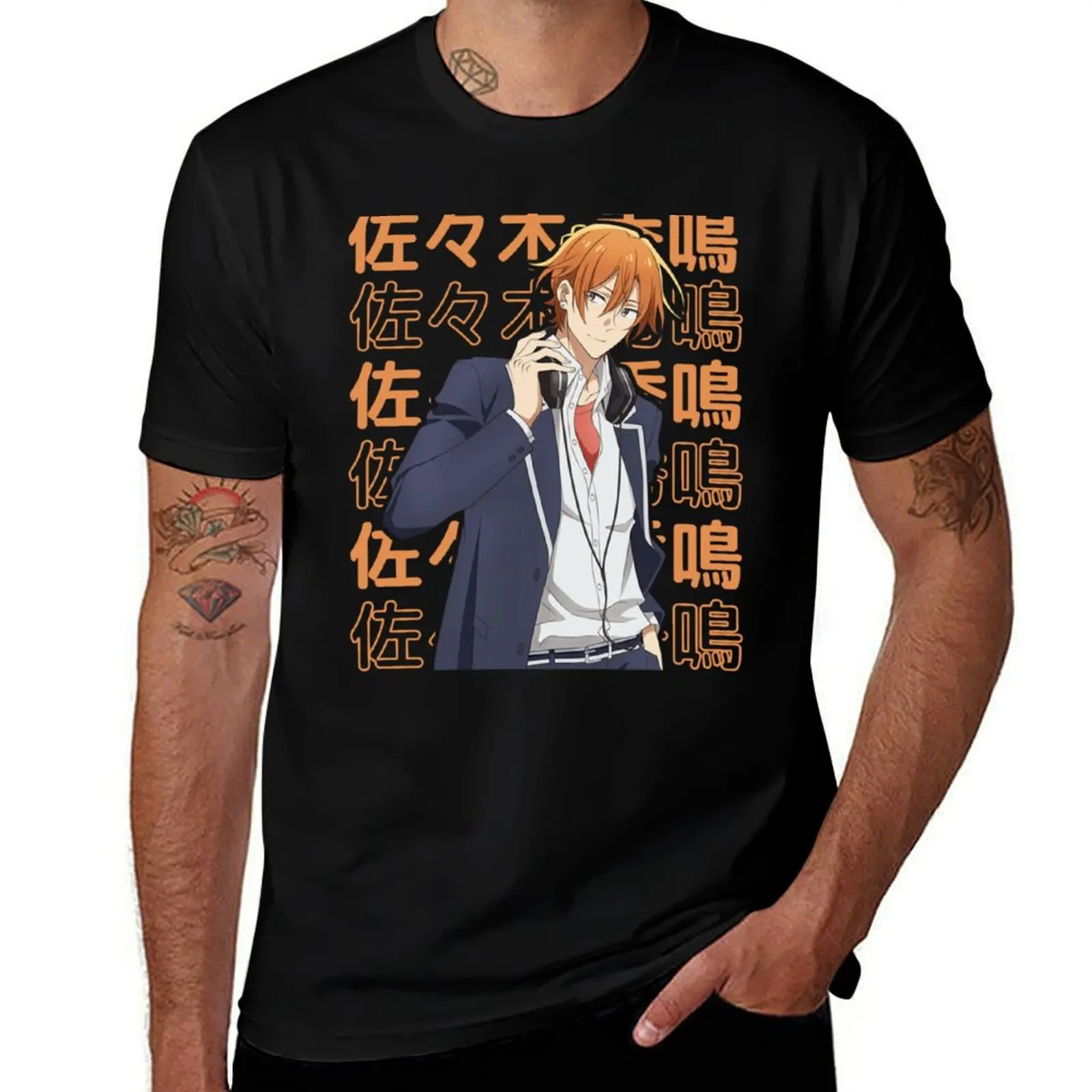 

sasaki and miyano - sasaki T-Shirt man t shirt graphic man t shirts for men T-Shirt