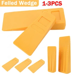 Spiked Tree Felling Wedges Plastic Log Splitting Spiked Wedge Reusable Logging Wedge Guide Reverse Fall for Safe Tree Cutting