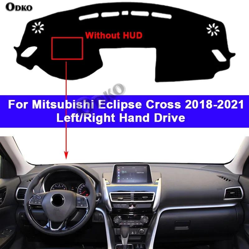 

Car Inner Dashboard Cover Protector For Mitsubishi Eclipse Cross 2018 2019 2020 2021 Dash Mat Carpet Cape Sun Shade Pad Cushion