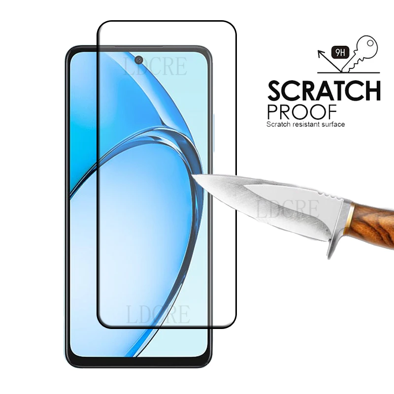 6-in-1 For OPPO A60 Glass For OPPO A60 Tempered Glass 9H HD Protective Full Cover Glue Screen Protector OPPO A 60 A60 Lens Glass