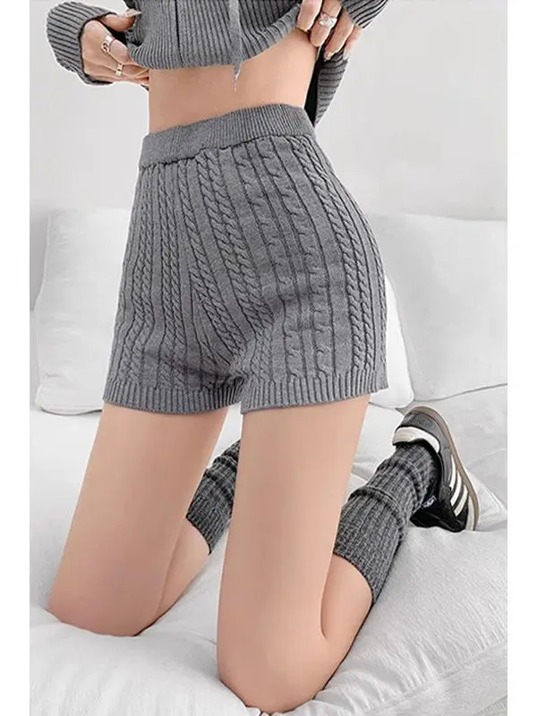 الأمريكية Sle محبوك ort مجموعة المرأة سليم صالح الأعلى orts قطعتين دعوى عادية تخفيف Sle ألياف البوليستر سستة إغلاق