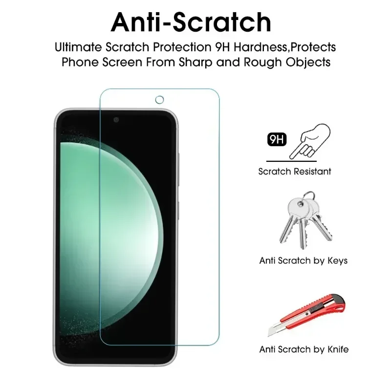 Odblokuj ochronne szkło hartowane do Samsung Galaxy S23 FE Galaxy s23FE GalaxyS23FE S23FE HD Anti-scratch Screen Protector Film