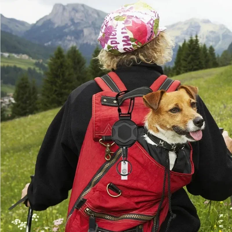 1pc Heavy Duty Retractable Badge Reel Keychain Strap Tactical ID Badge Reel Strap Steel Retractable Rope