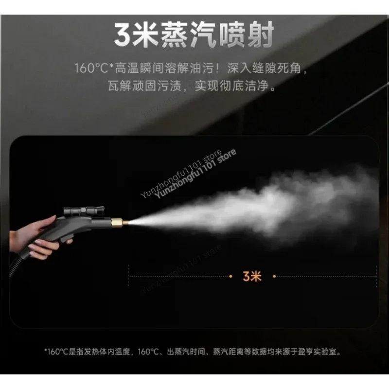 110/220V 3200W High Temperature Steam Cleaner English Panel Alkaline Disinfection Cleaner For Air Conditioning Kitchen Hood Car