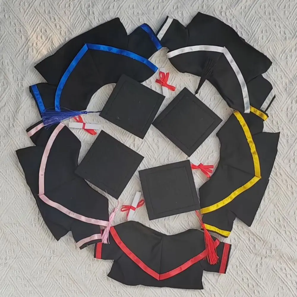 Afstudeerpak past op 30 cm pluche beer kledingaccessoires Maak je eigen knuffelpoppen speelgoed afstudeerfeestcadeau