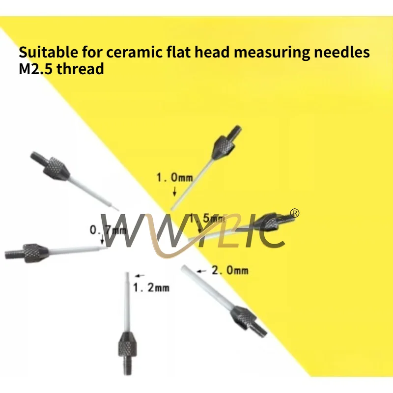 

Suitable for M2.5 Ceramic Flat Measuring Needle Diameter 0.5 0.71.01.52