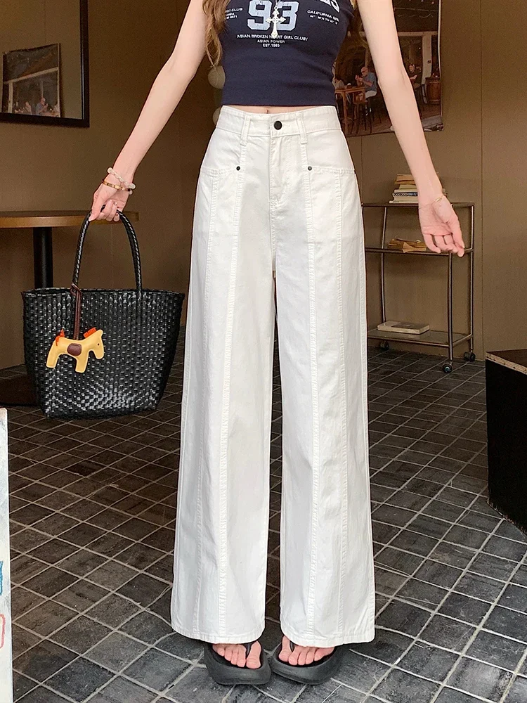 Jeans Femmes Downtown Kleding Vrouw Kwaliteit Textuur Materiaal Voel Vrouwelijke Kleding Denim Lange Mode Comfortabele Duurzame Slijtage