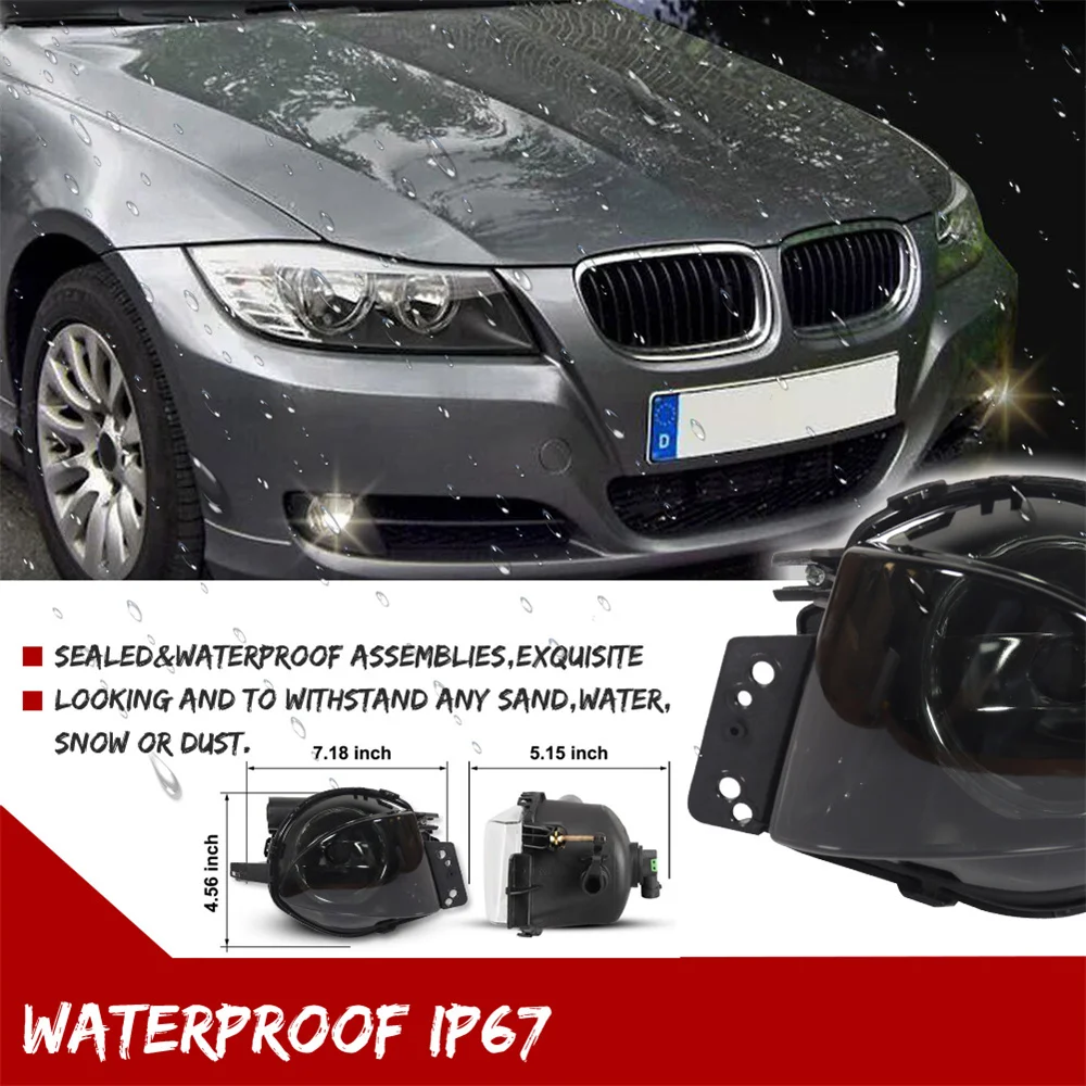 Warm White / Golden Yellow Car Front Bumper Fog Lights H11 Bulb For BMW E90 323i 325i 325xi 330xi 325xi 328i 335i 328i 330i 12V