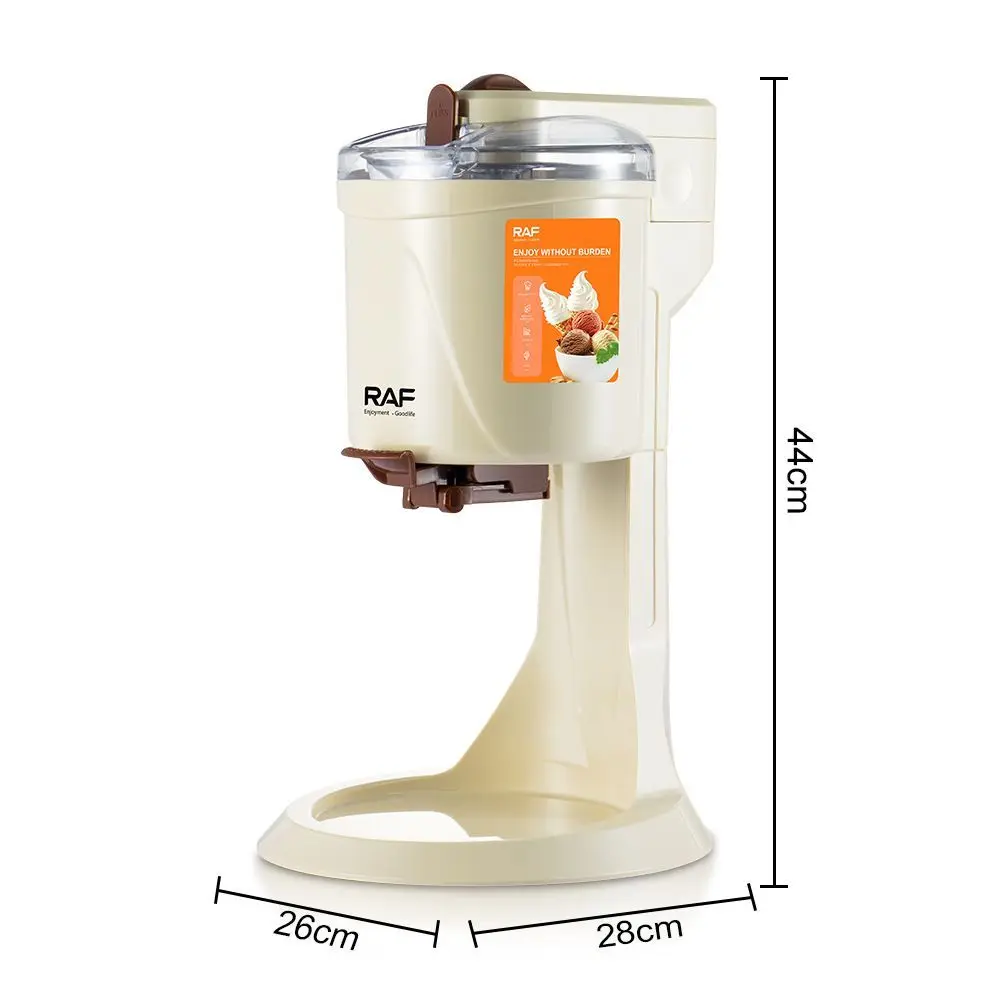 Household Small Homemade Fully Automatic Household Mini Fruit Ice Cream Machine Children's DIY Cone Ice Cream Machine