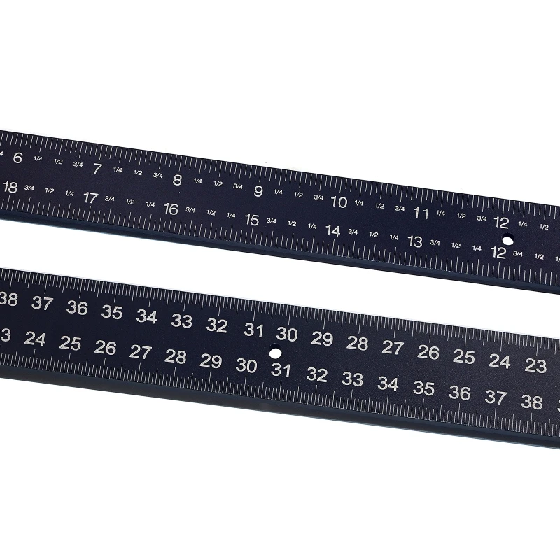 CRTOL Multi Woodworking Sliding Gauge T-type 600m Aluminum Alloy T Square Ruler for Line Marking Measurement High-precision