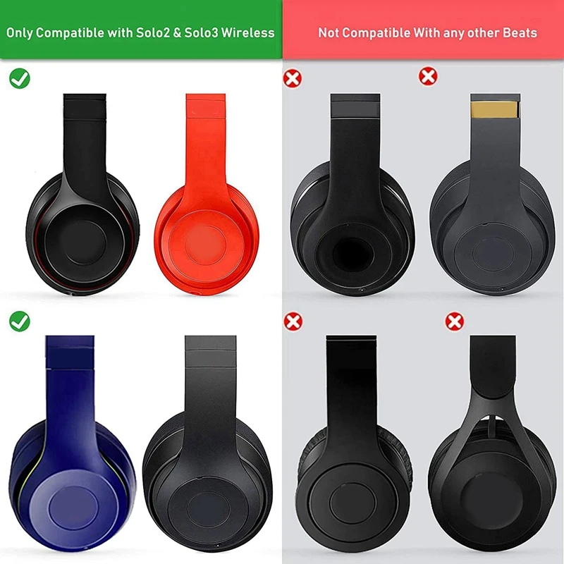 Горячие TTKK, 4 шт., подушечки для ушей, пенопластовый чехол для наушников Beats Solo 2.0/3.0