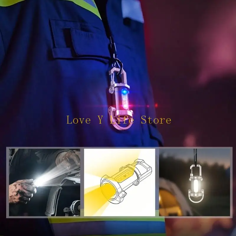 

L74C Маленькие светодиодные фонарики-брелки, лампы-брелки, USB-перезаряжаемые фонарики, портативные фонарики, уличный рабочий