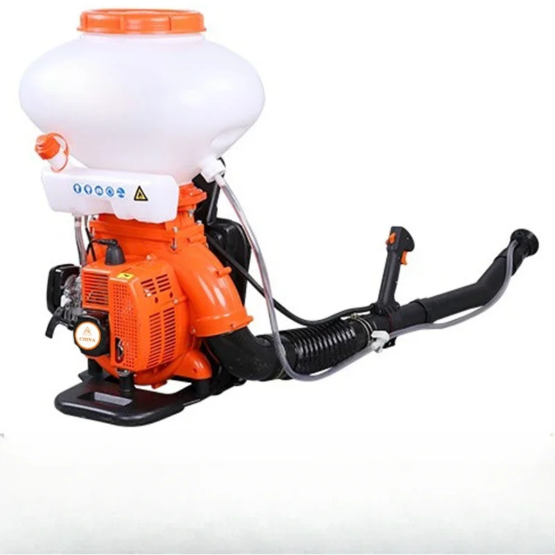 

Backpack dry powder disinfection mist dispenser agricultural fertilization sowing and spraying machine