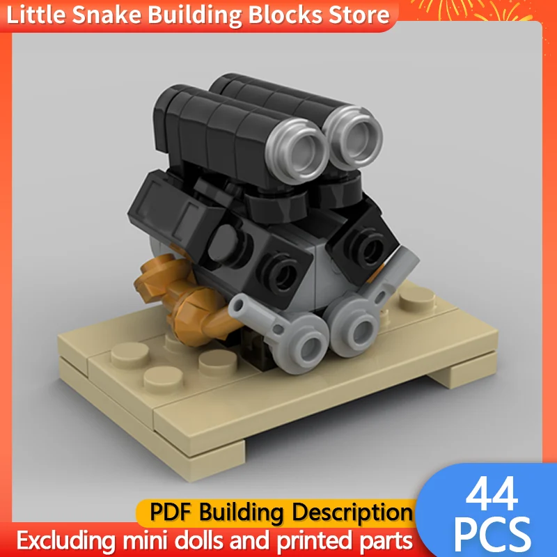 Speed Racing Car Model MOC Building Bricks S70/2 Small Engine Modular Technology Gifts Holiday Assemble Children Toys Suit