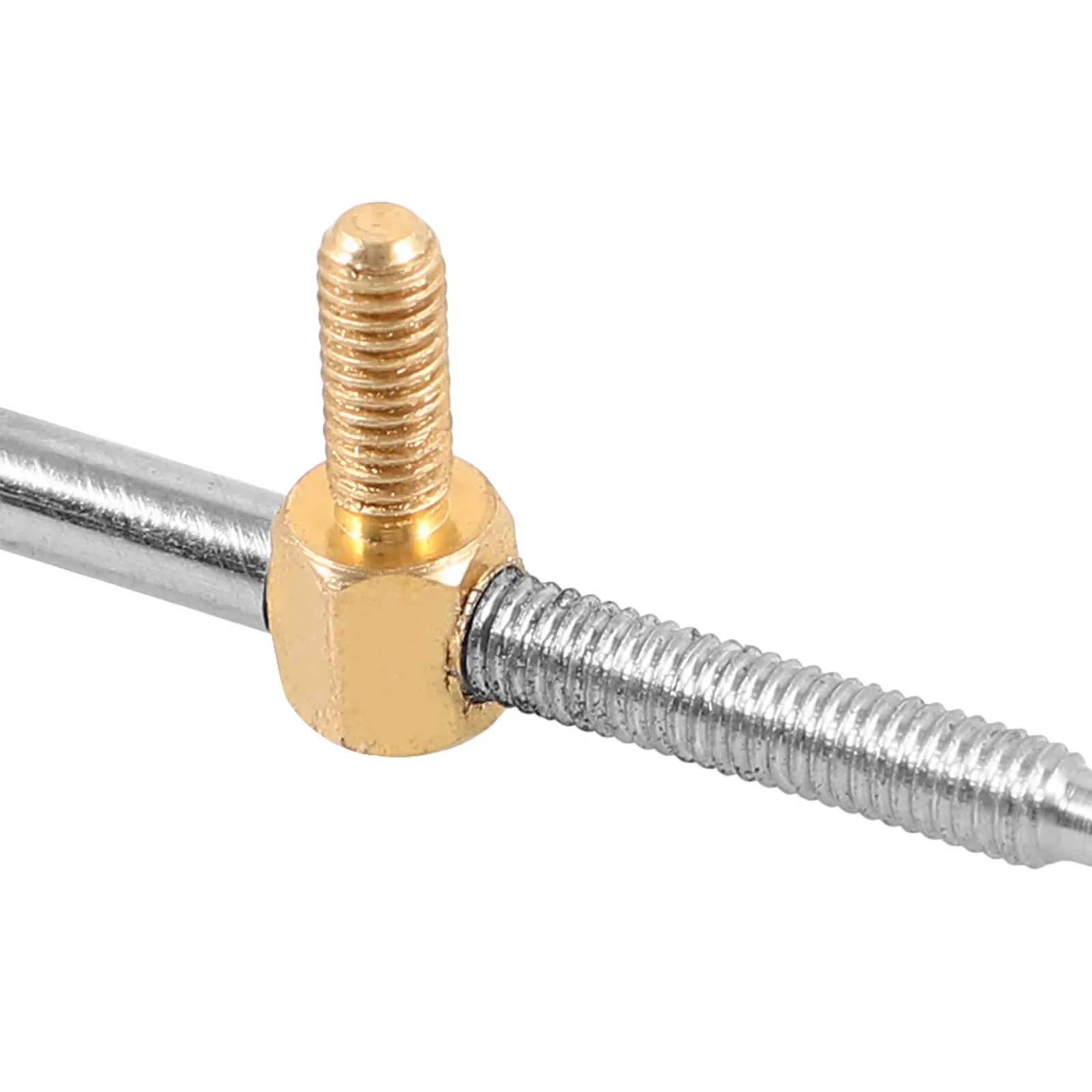 

2Pcs Violin Bow Frog Screw Metal Replacement Part Violin Bow Repair Tool Violin Accessories String Instrument Bow Screw