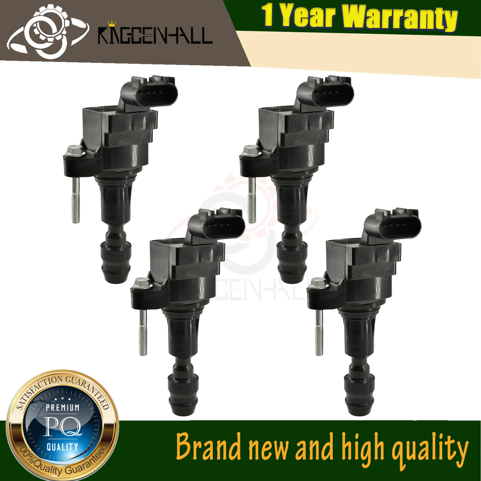 

12578224 12638824 1208089 1263115 UF491 4pcs Ignition Coil For Opel Insignia Astra Antara Saab Chevrolet Impala Buick Regal