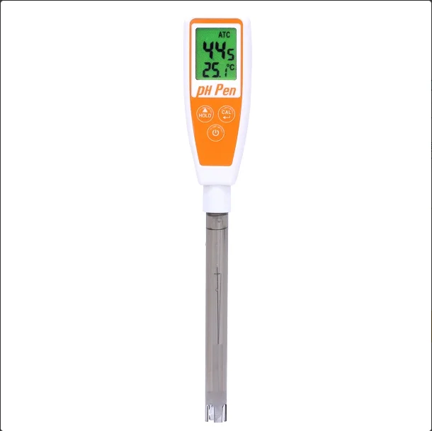 AZ8692 written PH test pen can be inserted into a container with narrow opening size waterproof function to measure 0-14PH value