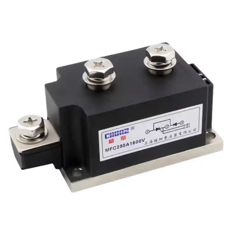 MFC المعدل شبه التحكم الثايرستور ديود المعدل جسر 55A وحدة الثايرستور المبردة بالماء