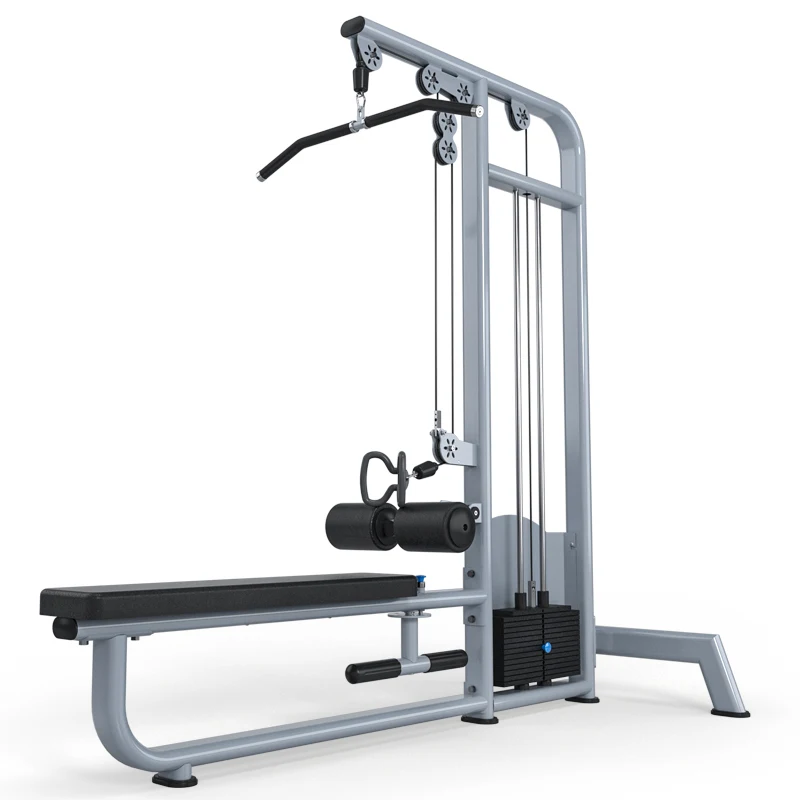 

High Quality Commercial Use Lat Pulldown and Seated Row Machine Pin Loaded Cable Lat Row