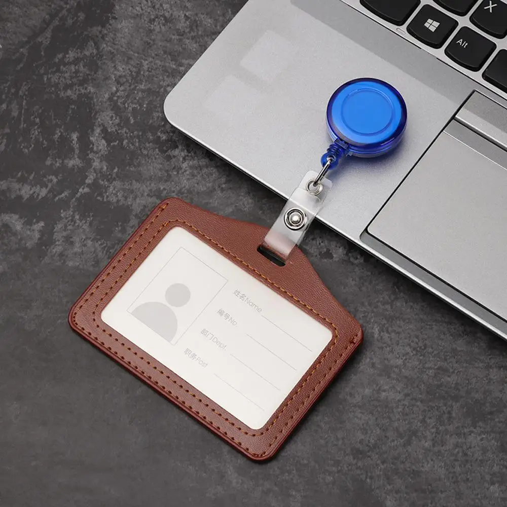 12 لونًا من اللوازم المكتبية لبطاقة الهوية مع حافظة شارة بكرة قابلة للسحب وحامل بطاقات الهوية #2