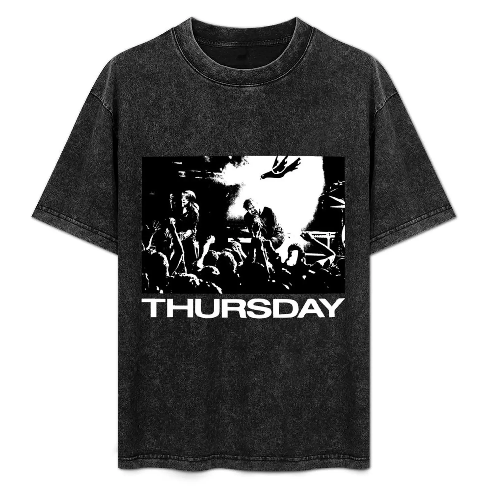 Thursday Band T-Shirt boys whites shirts graphic anime figures t shirts for men graphic