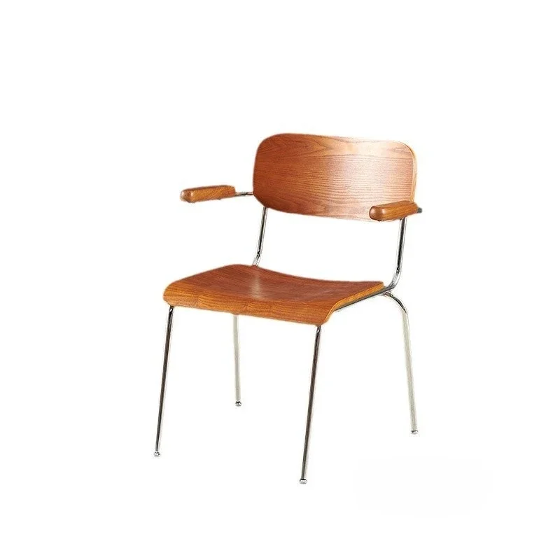 كرسي طعام معلق على الأذن، مطعم منزلي، يمكن تعليق طاولة من خشب الرماد ومسند ظهر على الإنترنت على طراز المشاهير