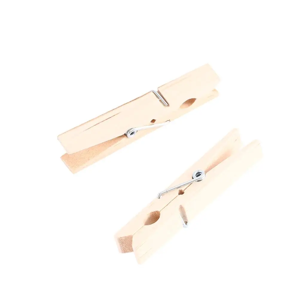 Multiufunction Office Wooden DIY Wedding School Craft Decoration Photo Clips Clothes Pegs Clothespin