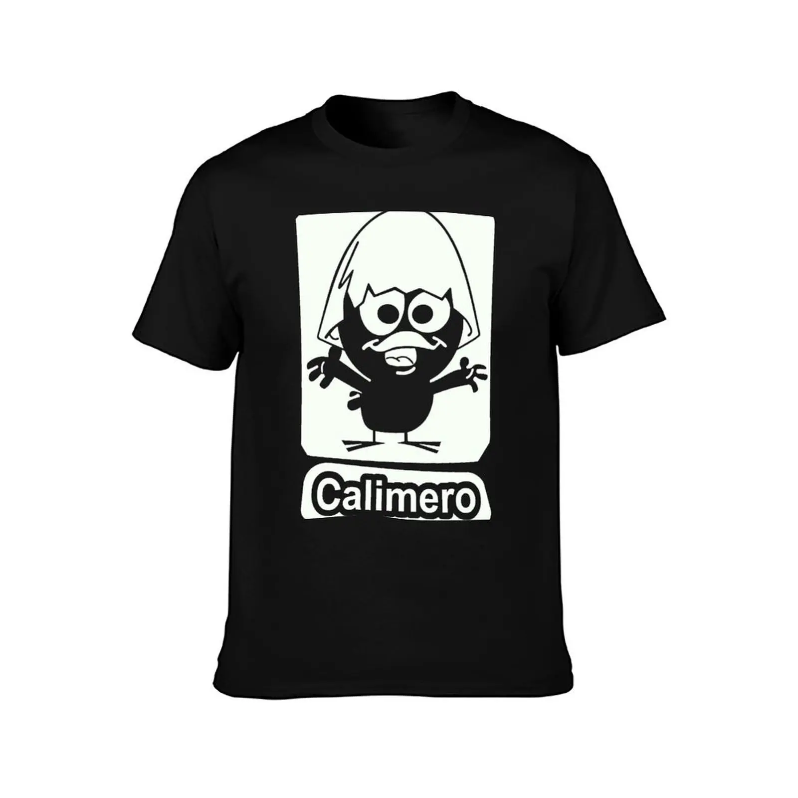 Calimero T-Shirt vintage t shirts kawaii clothes Men's clothing