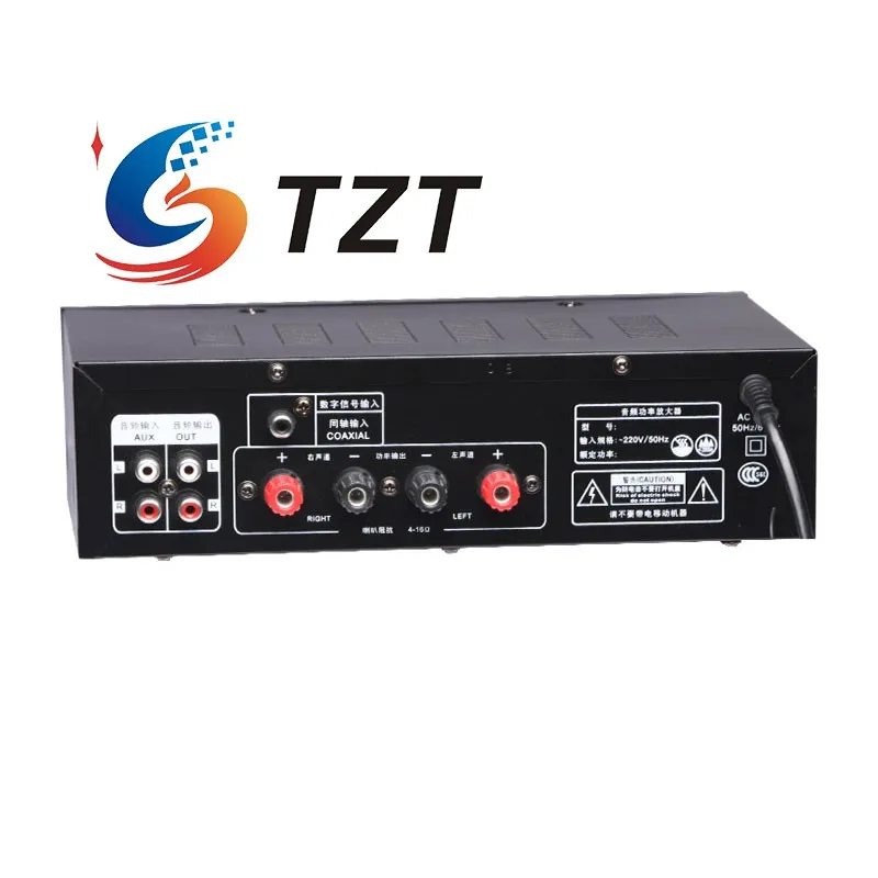 TZT AV-118 80W + 80W Multifunctional Professional HiFi Audio Power Amplifier Constant Resistance Bluetooth Audio Player