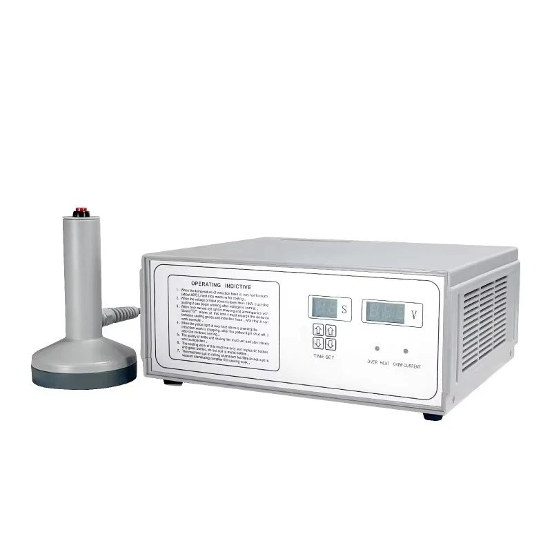 110V Manual Electromagnetic Induction Sealing Machine · Bottle Cap Aluminum Foil Liner Sealer for Plastic Glass Bottles