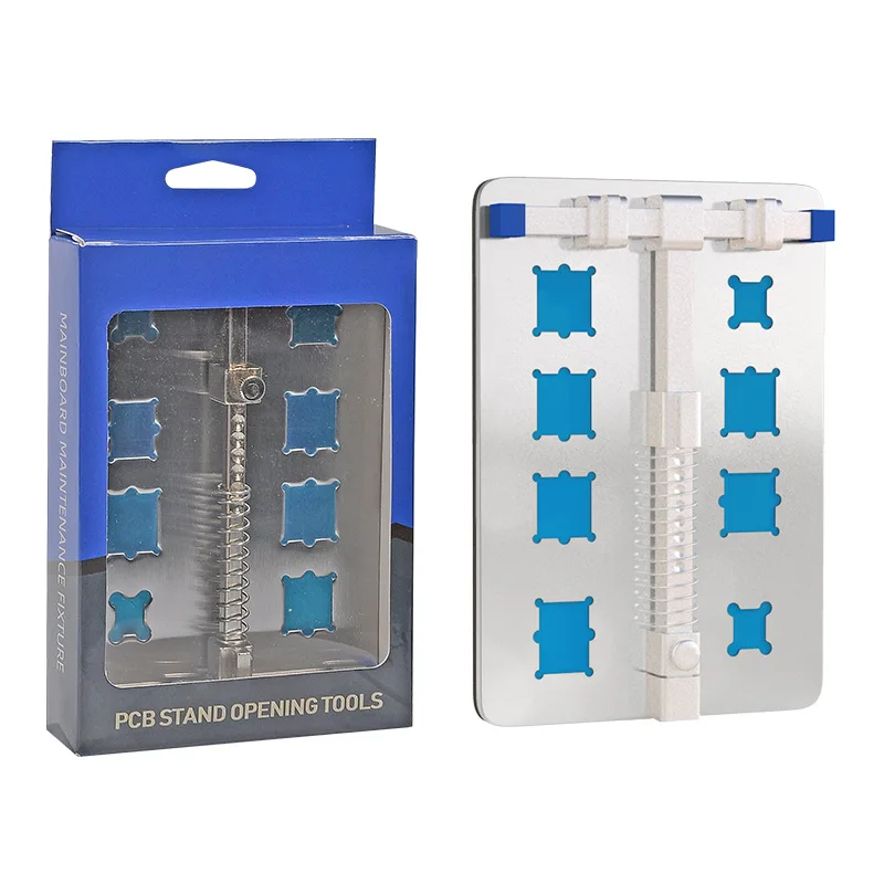 

TE-071 PCB Mobile Phone Repair Fixture with IC Chip Glue Removal Groove Motherboard IC Chip Soldering Repair Tools