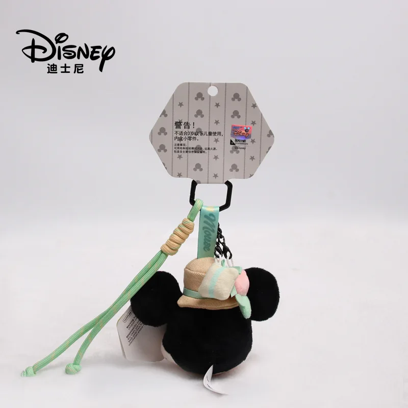 Autentici giocattoli di peluche della famiglia Disney Topolino, bambola di Topolino, decorazione da appendere, zaino, portachiavi, regalo di compleanno, regali di Natale