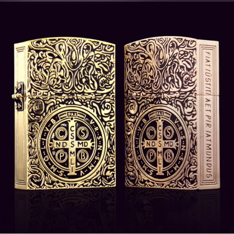 1:1 Limited Edition ZORRO versized Kerosene Lighter Metal Personality Constantine Creative Heavy Armor Oversized Lighter Gift