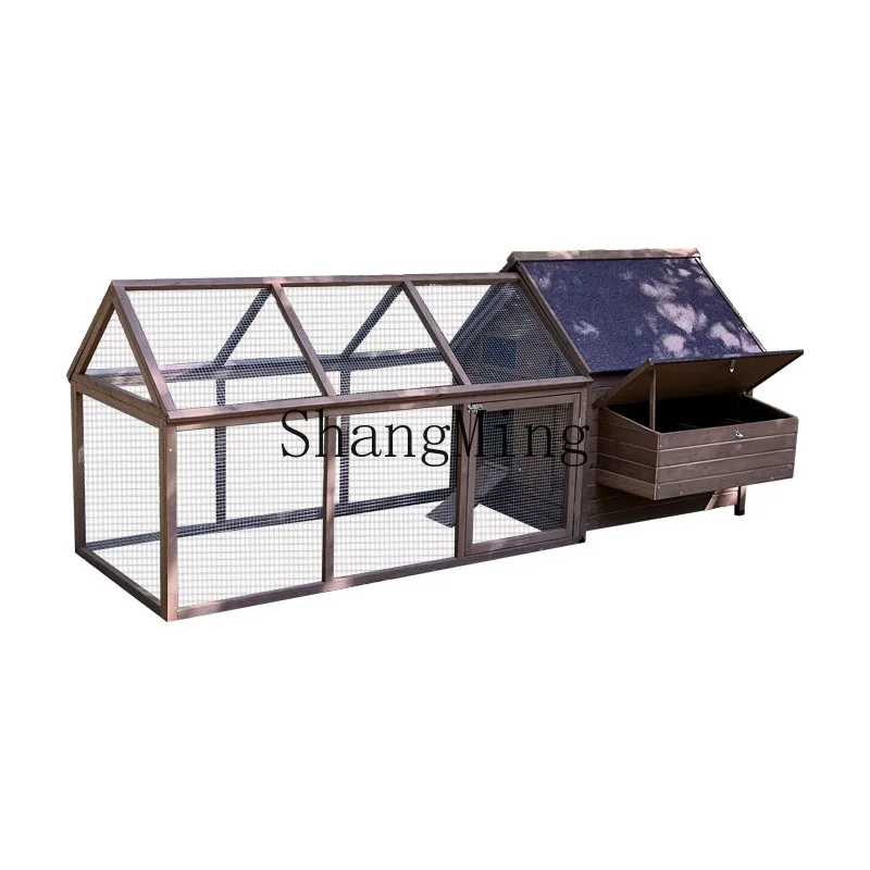 

DSA Outdoor Large Wooden Chicken Cage Large Rabbit Nest Rabbit Cage Chicken House Outdoor Rainproof