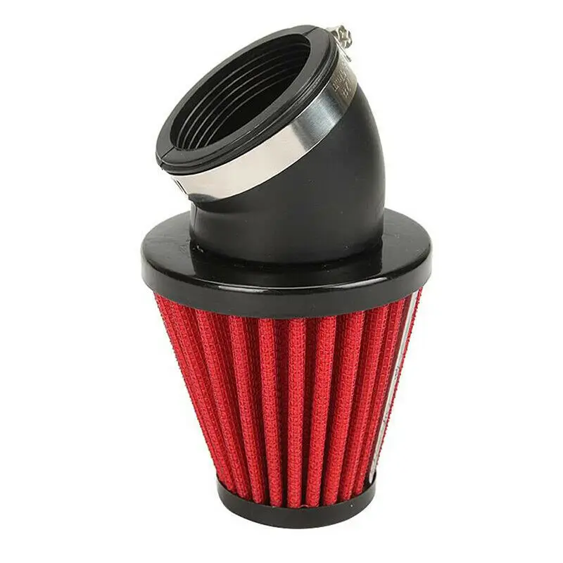 Air Filter Cleaner 42mm 45 Degree Motercycle For Yamaha PW80 Carb Part Kawasaki Suzuki Part