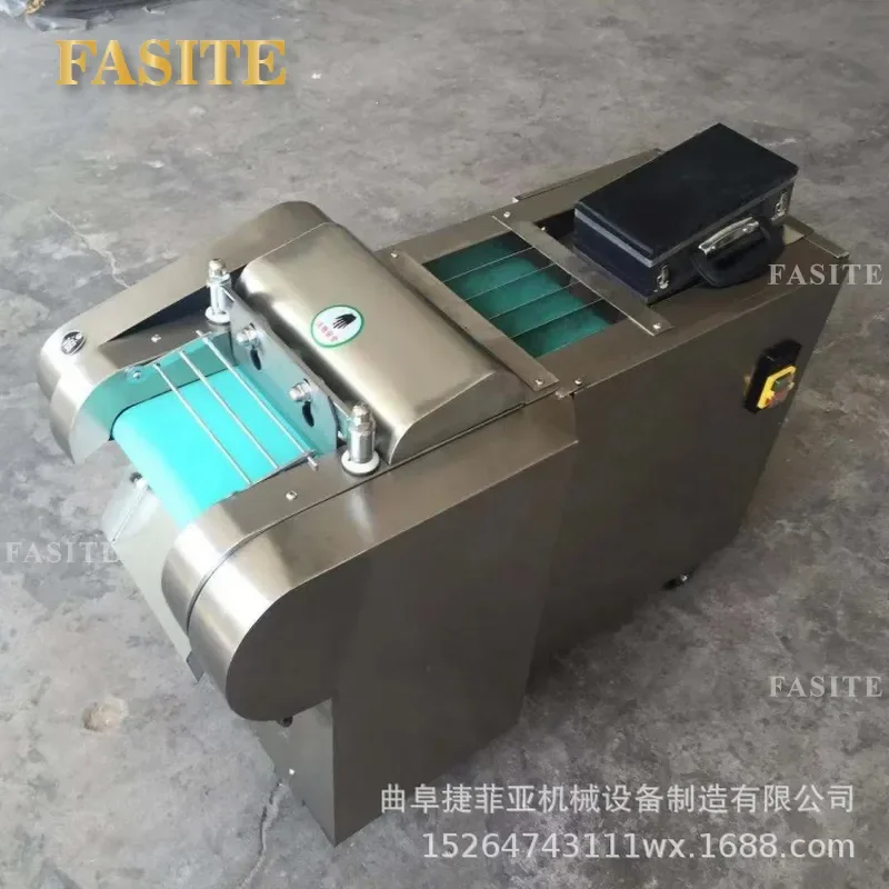 For Commercial Kitchen Electric Vegetable Cutter Multifunctional Fruit Slicer Dicing Machine Stainless Steel High Power