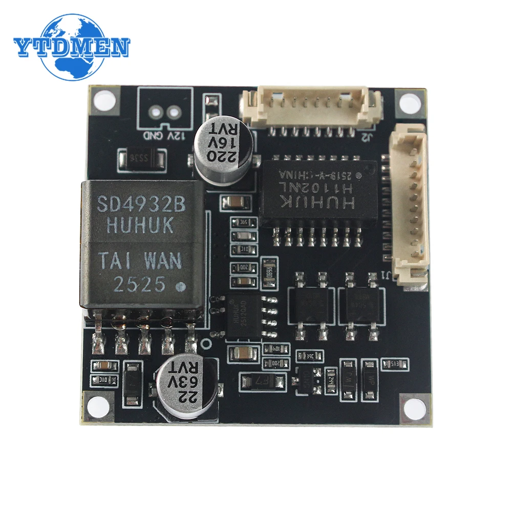 1set PoE Module Board for Security CCTV Network IP Cameras Power Over Ethernet Module IEEE802.3af 12V1.5A Output 18W 48V To 12V