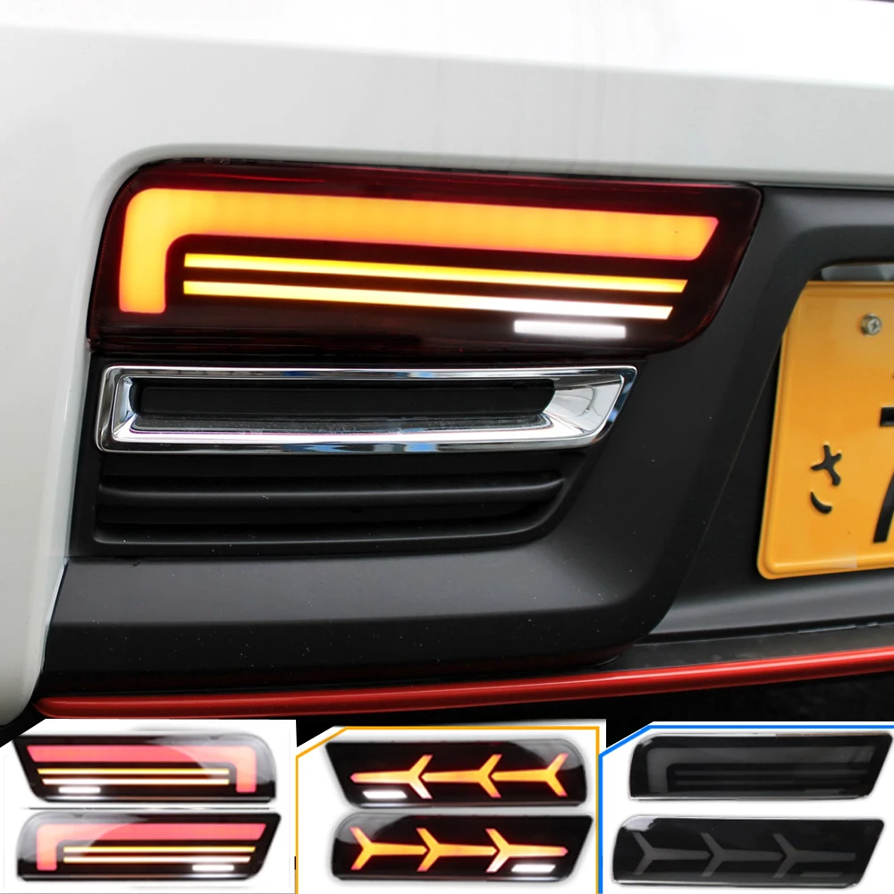 

Led rear Reflector for Suzuki Alto 2016 2017 2018 2019 2020 2021 2022 Brake Lights bumper lamp Turn Signal warning light