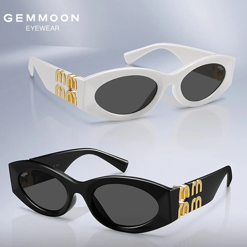 2025 New HB GM Cat-eye Sunglasses For Women Retro Myopia Sunglasses UV400 Driving UV Protection