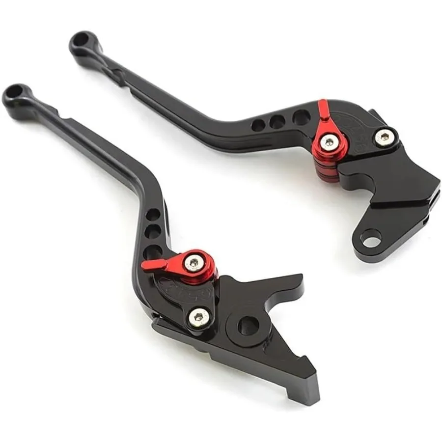 رافعة فرامل الدراجة النارية من الألومنيوم قابلة للتعديل لـ Husqvarna SM610 SM 610 2007 2008 2009 نماذج قابض متين ورافعة فرامل يدوية #5